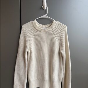 Evereve Cream Knit Sweater